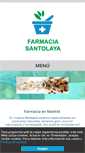 Mobile Screenshot of farmaciasantolaya.com